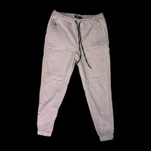 CRÈME JOGGER PANTS